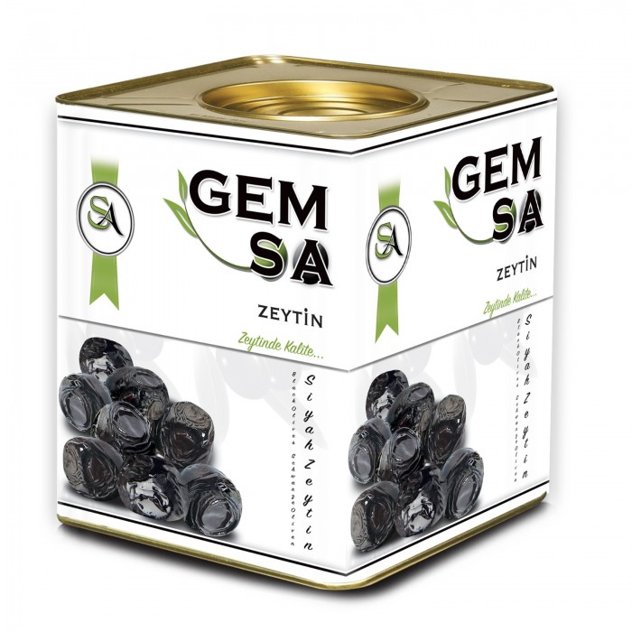 Siyah Zeytin Beyaz Teneke 10 kg