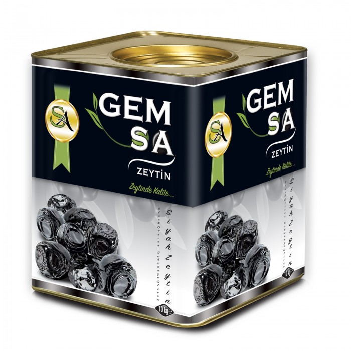 Siyah Zeytin Siyah Teneke 10 kg